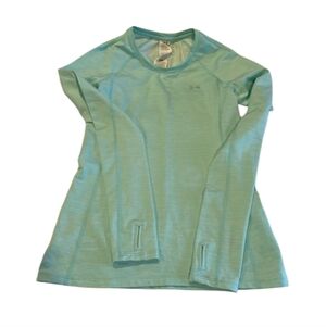 Under Armour Teal Long Sleeve Cold Gear Top